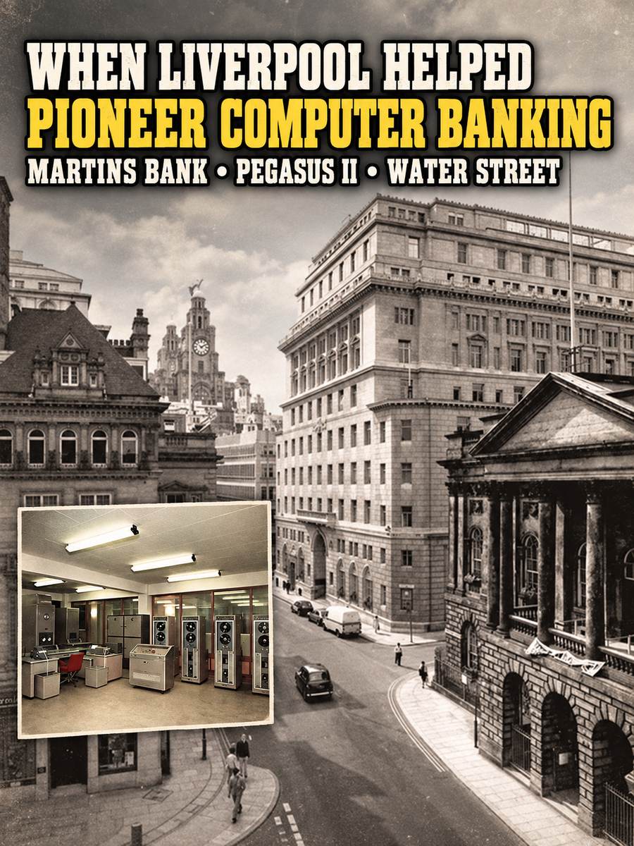 When Liverpool Helped Pioneer Computer Banking — Martins Bank and Pegasus II.